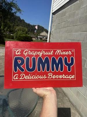 20 世纪 50 年代拉米苏打水标志广告标志金属复古标志苏打水流行 — 第 1/4 张图片