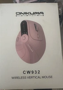 Logitech Lift Wireless Vertical Mouse - Rose - Picture 1 of 7