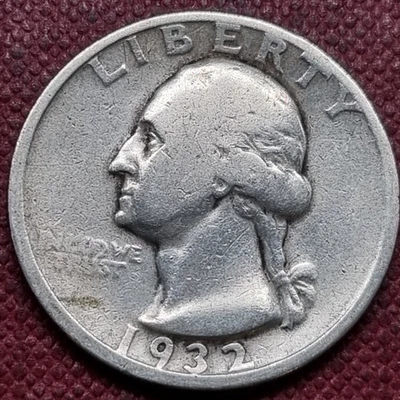 1932 D Washington Quarter 25c Better Grade Key Date #96717 - Image 1 of 2