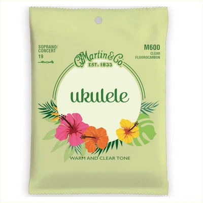 Martin & Co. M600 | Saiten für Sopran & Konzert Ukulele | Strings | C-Stimmung