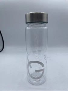 AG1 16oz Clear Tritan Shaker Bottle with Stainless Steel Lid - BPA-Free - Picture 1 of 6