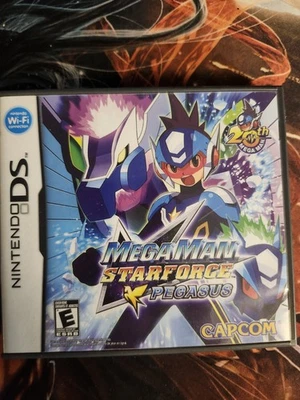 Mega Man Star Force: Pegasus (Nintendo DS 2007) Authentic Complete CIB Tested - Image 1 of 3