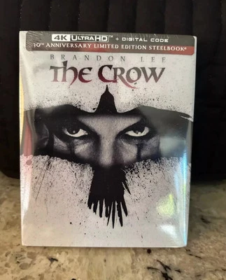 🔥 The Crow 30th Anniversary 4K SteelBook Walmart Brand New & Sealed Fast Ship - Image 1 of 2