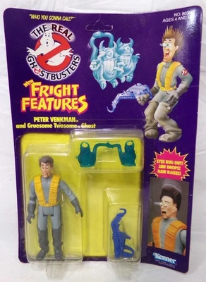 De colección Kenner Real Ghostbusters Fright Features Peter Venkman Gruesome Twosome Foto 1 de 4
