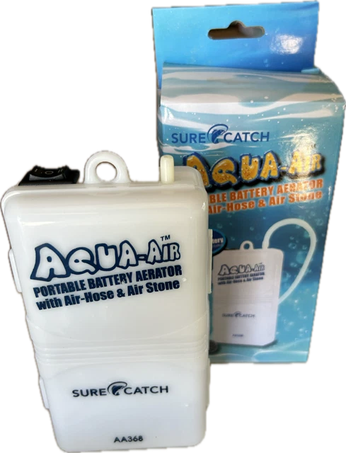 Aqua-Air Portable Aerator Pump - Battery Operated with Air Hose and Air Stone - image 1 of 1
