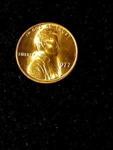 1977 P. AU to BU Memorial Penny. - Bild 1 von 5