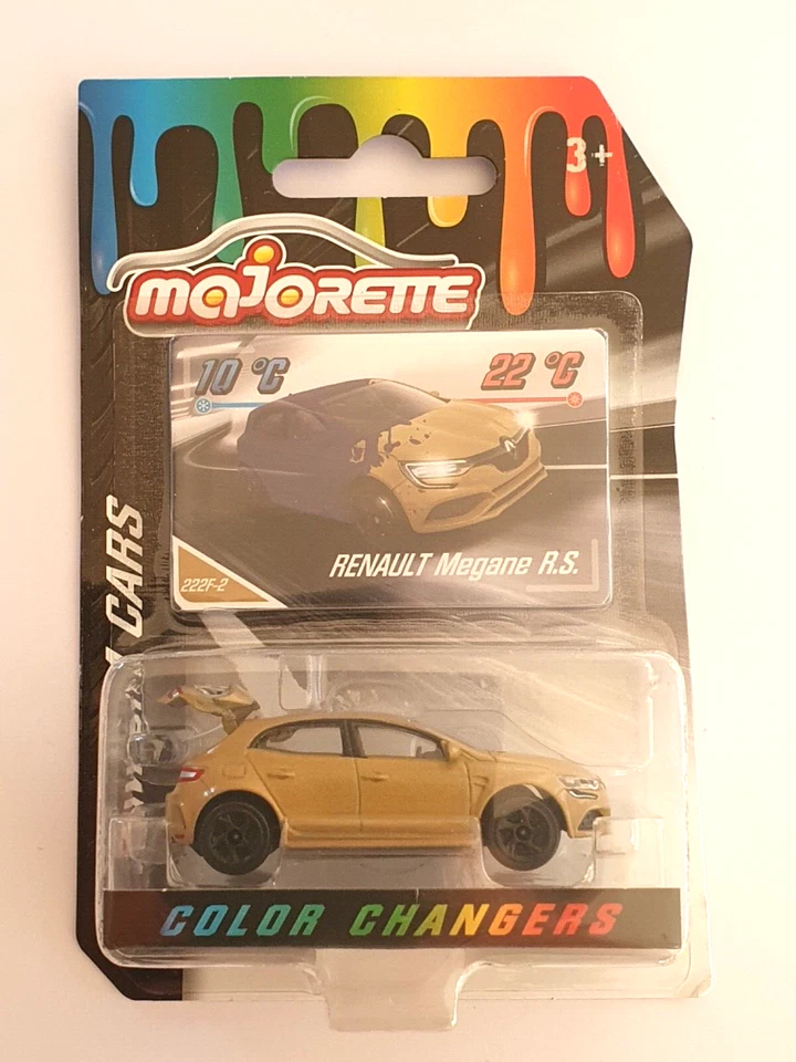 MINIATURE MAJORETTE PREMIUM CARS COLOR CHANGERS 1/64 RENAULT MEGANE RS - Photo 1/1