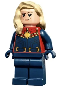 New Lego Captain Marvel (Carol Danvers) Minifigure sh0911 From Set 76232 - Picture 1 of 1