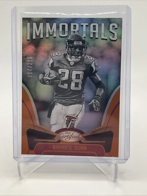 2018 Certified Mirror Orange #111 Warrick Dunn IMM /225 - Image 1 of 2
