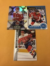 Evgeny Kuznetsov Washington Capitals 3 Card Lot OPC Rookie