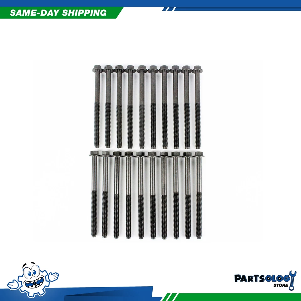 Kit de pernos de cabeza DNJ HBK4214 para 03-10 Ford E350 Club Wagon 6,0 L OHV 32v Foto 1 de 1