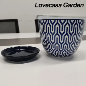 Maceta de cerámica de jardín Lovecasa maceta de interior para hogar patio oficina - Imagen 1 de 6