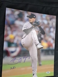 Billy Wagner Signed 11 X 14 Photo 2003 All Stars Houston Astros PSA COA - Picture 1 of 5