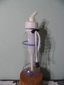 BOTELLA DEPORTIVA DE FILTRACIÓN DE AGUA EXTREMA SEYCHELLE, TRANSPARENTE Y AZUL - Imagen 1 de 4