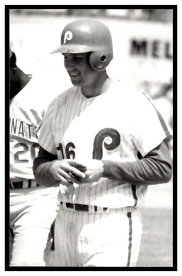 Postal de béisbol vintage de Don Money Philadelphia Phillies BL1-01 Foto 1 de 2