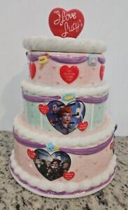 I Love Lucy 50th Anniversary Cake Cookie Jar - 2nd Addition