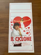 89S LOCANDINA POSTER,IL CICLONE Leonardo Pieraccioni ESTRADA HABER Forteza