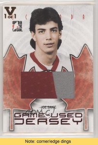 2007 ITG O Canada Game-Used Jersey Vault Gold 1/1 Joe Sakic #GUJ-71 HOF READ 1j8
