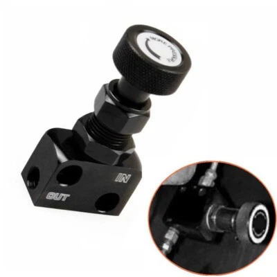 Brake Proportioning Adjustable 1/8NPT Bias Valve Knob Suit Disc Drum Universal - Imagem 1 de 2