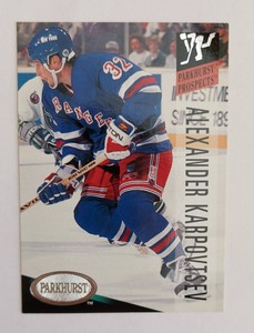 1993-94 Parkhurst Prospects Alexander Karpovtsev New York Rangers