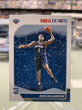 2019-20 Hoops Zion Williamson Winter Parallel Rookie RC #258
