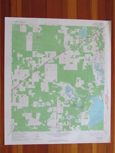 Mapa Topográfico Arredondo Florida 1967 Original Vintage USGS - Imagen 1 de 1
