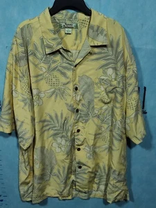 Tommy Bahama Silk Hawaiian Shirt Mens XL - Picture 1 of 10