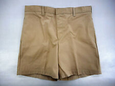 Girls Donnelly's Khaki Flat Front Uniform/Casual Shorts Size 16 1/2