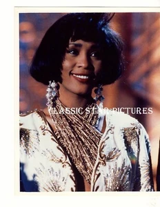 Q981 Whitney Houston 8 x 10 color close up photograph - Picture 1 of 1