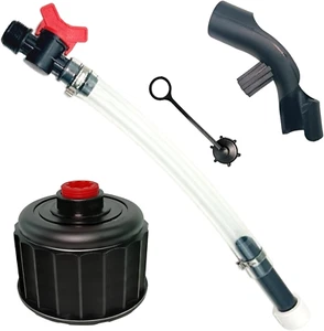 Gas Cans, Racing Fuel Jug Hose, Fuel Filler Jug Hosewith Ball 3044 Valve Shut Ho - Picture 1 of 9