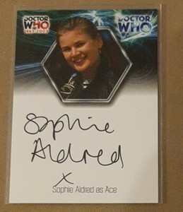 Doctor Who 40th Anniversary 1963-2003 Strictly Autograph Card WA6 Sophie Aldred