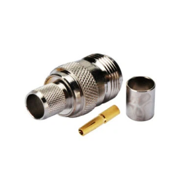 PureTek® N-Type Female Crimp Connector for RG8 LMR400