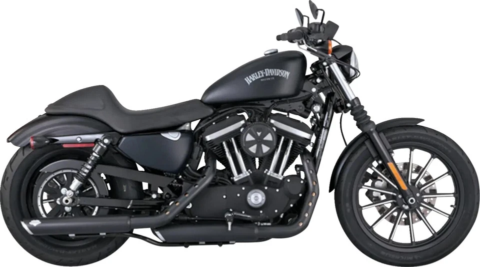Silenciadores Vance & Hines preto barra dupla 2014-2022 Harley Sportster 46361 - Imagem 1 de 4