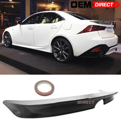 For 14-20 Lexus Is IS250 IS350 IS300 Sedan Rear Trunk ABS Spoiler Lid - Imagem 1 de 4