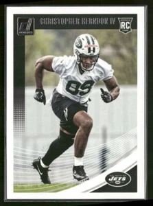 Donruss #384 2018 Christopher Herndon IV New York Jets novato - Imagen 1 de 2