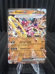 Hoopa ex 098/182 Sv04 - Paradox Rift Holo - Tarjeta Pokémon casi nueva - Imagen 1 de 2