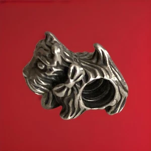 Pandora Sterling Silver 925 Scottish Terrier Charm Retired Collectible $50 - Picture 1 of 12