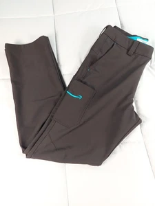 Pantaloni AMZN uomo medi neri Luly Yang Seattle tasca cargo elasticizzati da lavoro usati in ottime condizioni - Foto 1 di 17