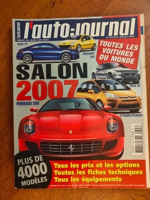 Numéro Spécial salon de l’Auto-Journal modèles 2007, parution juillet 2006 - Photo 1/3