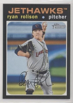 2020 Topps Heritage Minor League Edition Ryan Rolison #63 - Image 1 of 2