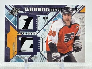 2013-14 Upper Deck SPX Hockey Eric Lindros #WM-EL MATERIALES GANADORES DOBLE PALO - Imagen 1 de 12