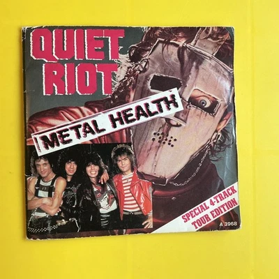 QUIET RIOT METAL HEALTH EPIC/PASHA RECORDS UK 2x7" VINYL SINGLES in P/G/SLEEVE - Image 1 of 4
