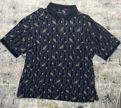 Пуританская рубашка-поло 3XL булавки для боулинга и мяч с принтом ретро винтажный стиль - Изображение 1 из 4