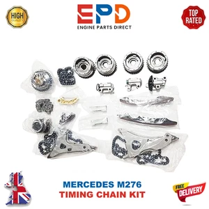 MERCEDES M276 ML350 C300 E350 3.0 3.5L CAMSHAFT 4X ADJUSTER TIMING CHAIN KIT - Picture 1 of 6