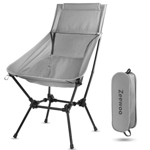 Portable High Back Camping Chair - 2025 Upgraded, Aluminum Alloy Frame, Rustp... - Picture 1 of 7