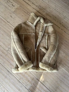 Piapa Ltd. Original Vintage Lammfellmantel Herren Größe 42 Large MARLBORO MAN Jacke - Bild 1 von 7
