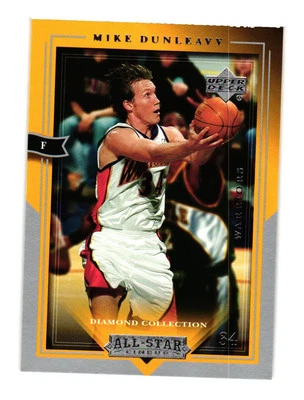 2004-05 Upper Deck All-Star Lineup #27 Mike Dunleavy Golden State Warriors - Image 1 of 2
