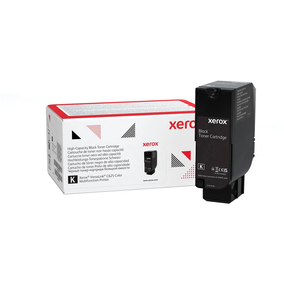 Xerox 006R04636 VersaLink C625 Black Toner Cartridge 25000 Page Yield - Image 1 of 2