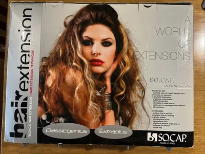 SO.CAP. Extra Plus Hair Extension Heat Bonding Machine Fusion Iron Tool in Case - Image 1 of 4