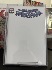 Amazing Spider-Man 1 NM 9.4 Blank Sketch Cover - Picture 1 of 1